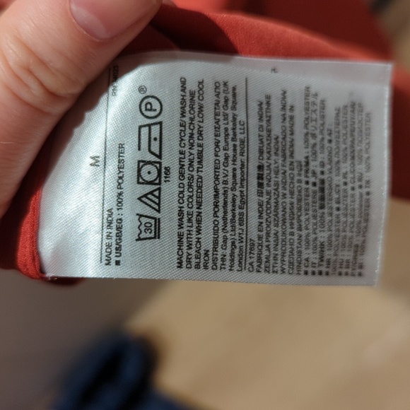 Banana Republic Sleeveless Orange Blouse - Picture 6 of 6